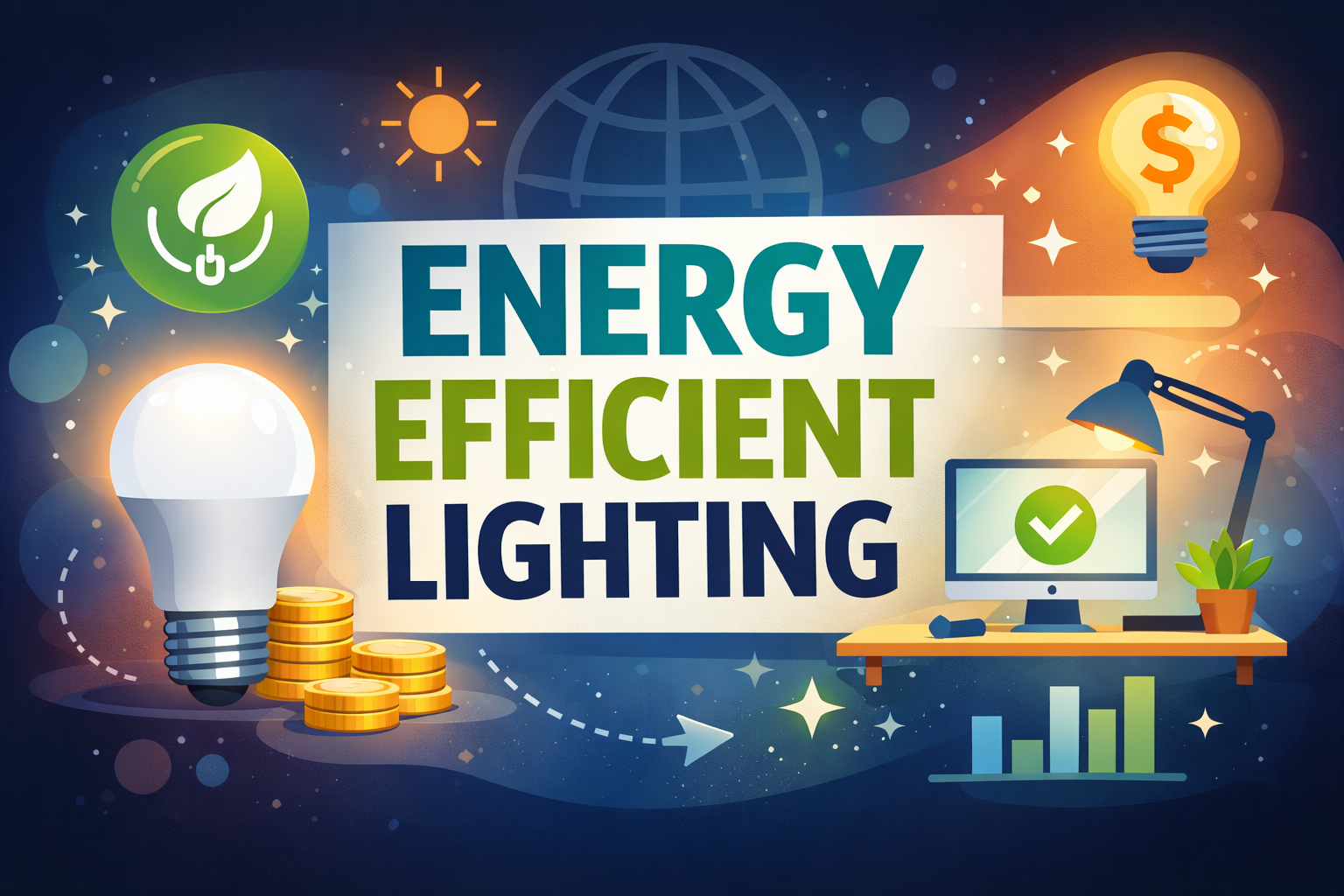 energy efficient lighting for workplace