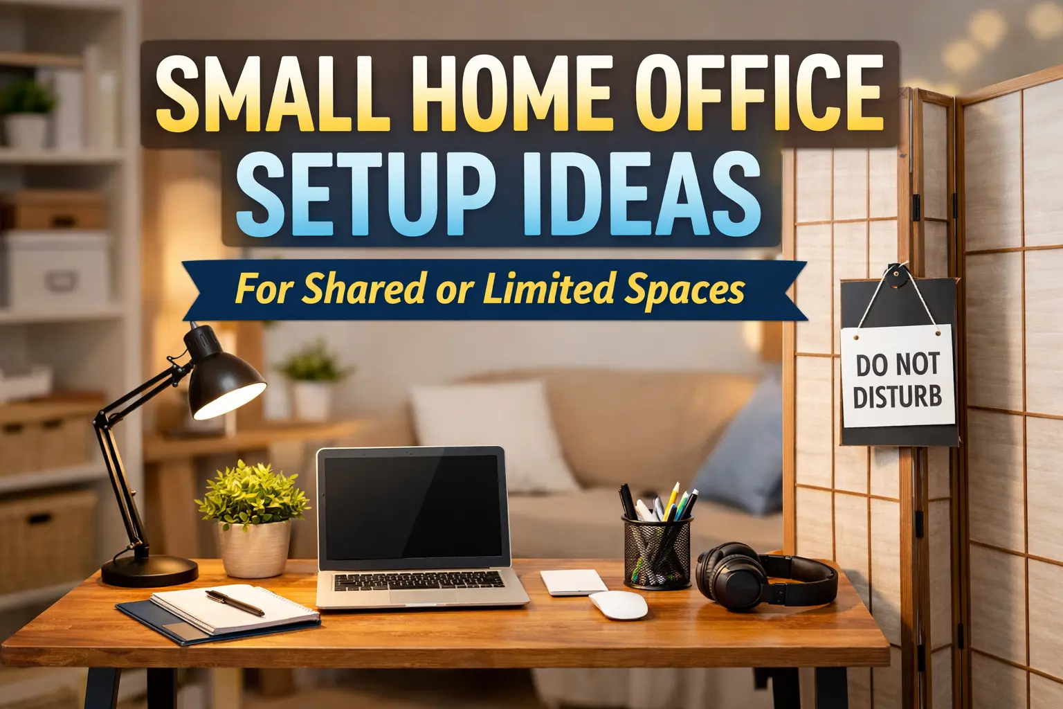 small home office setup ideas