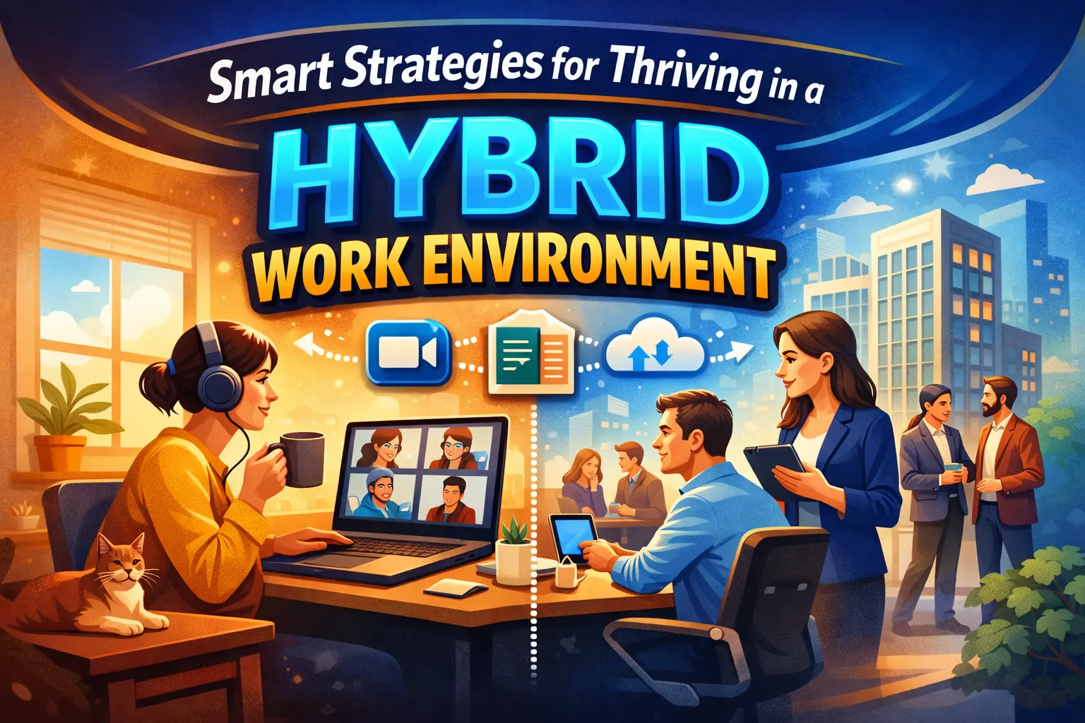 hybrid work environment